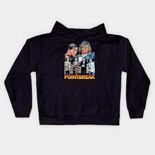 Point Break T-Shirt - Ride the Wave of Extreme Action Kids Hoodie